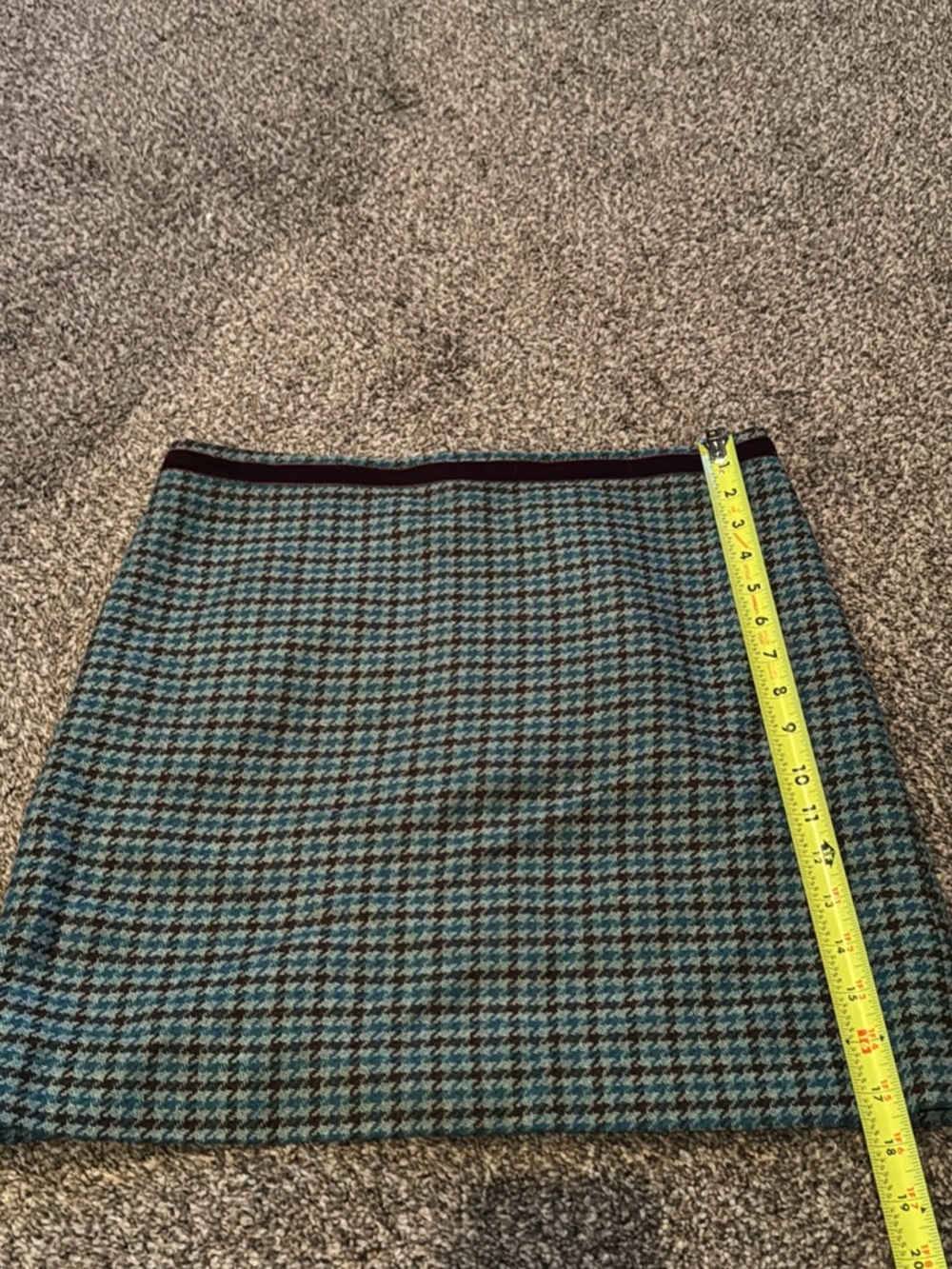Banana republic wool Houndstooth Mini Skirt